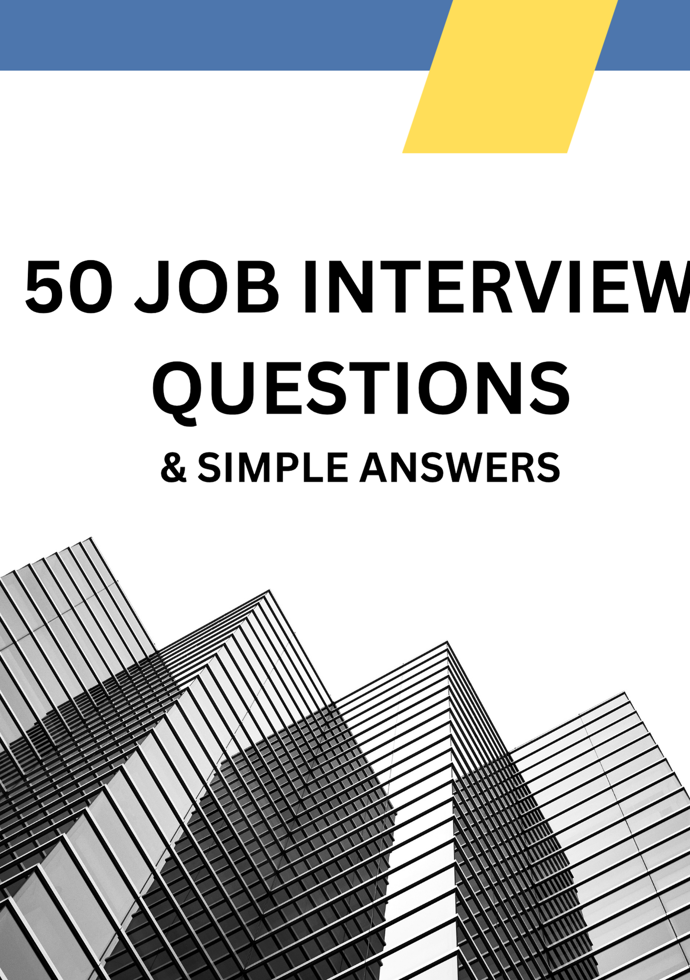 50 job interview questions